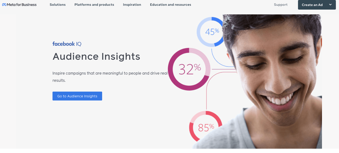 Meta audience insights